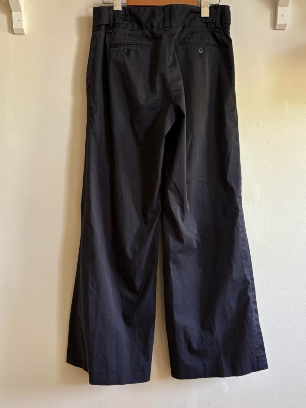Wide Leg Cotton Trousers — BCBG Maxazria - Picture 4 of 6